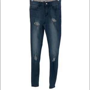 🌈 Roxy ⭐️ Super Skinny Distressed Jeans size 25